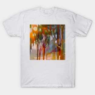 Light through the Trees Abstract T-Shirt